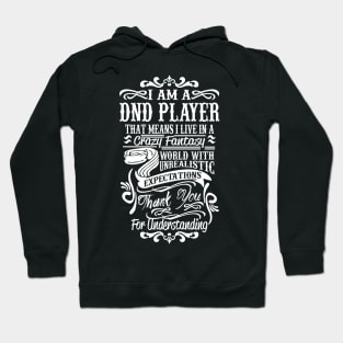 I Am A DND Player Hoodie